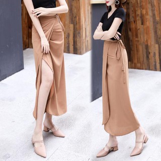 Chân Váy Công Sở Lưng Cao Một Mảnh Thời Trang Cho Nữ Ốp