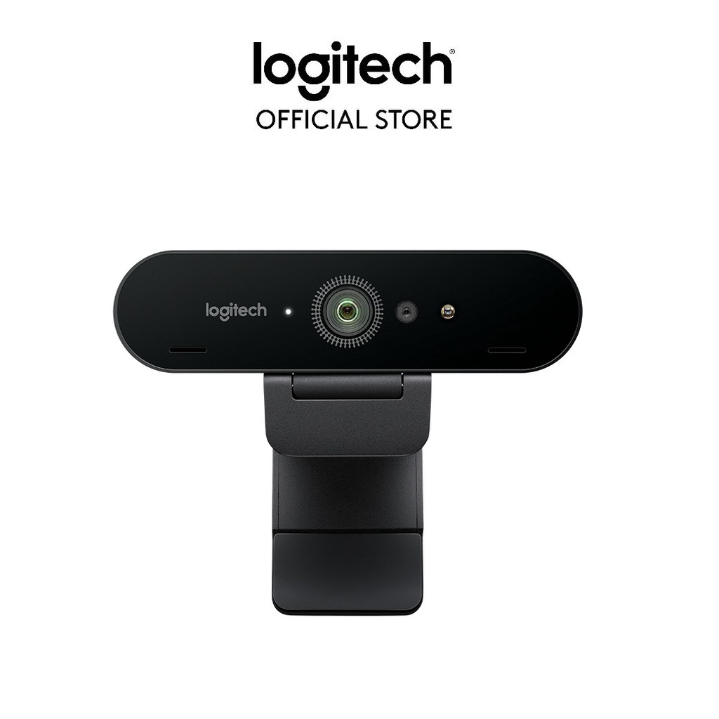Webcam Logitech BRIO – 4K Ultra HD, tự động chỉnh sáng & lấy nét, mic kép to rõ bỏ tiếng ồn, góc rộng 78o