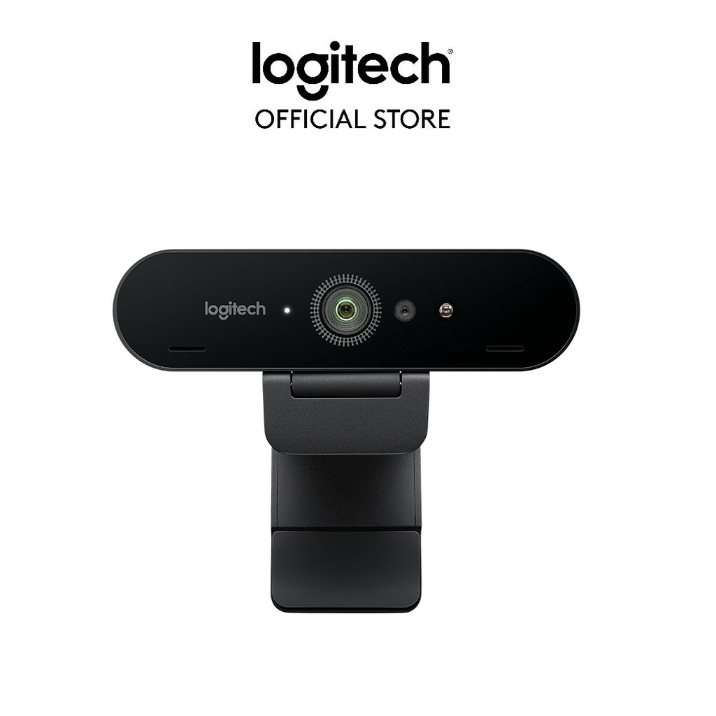 Webcam Logitech BRIO – 4K Ultra HD, tự động chỉnh sáng & lấy nét, mic kép to rõ bỏ tiếng ồn, góc rộng 78o