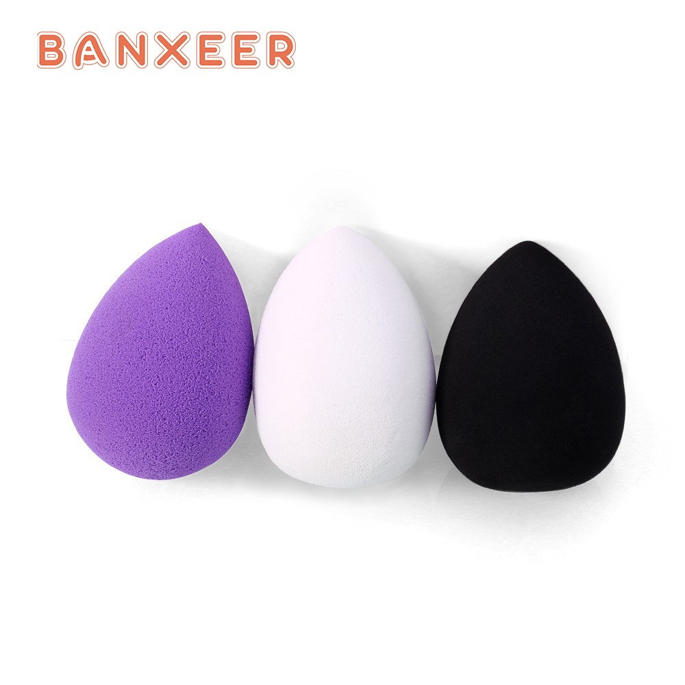 Ảnh Mút Trang Điểm BANXEER Siêu Mềm Mại Dạng Quả Trứng 2 Màu Tùy Chọn Chất Lượng Cao 21g 1