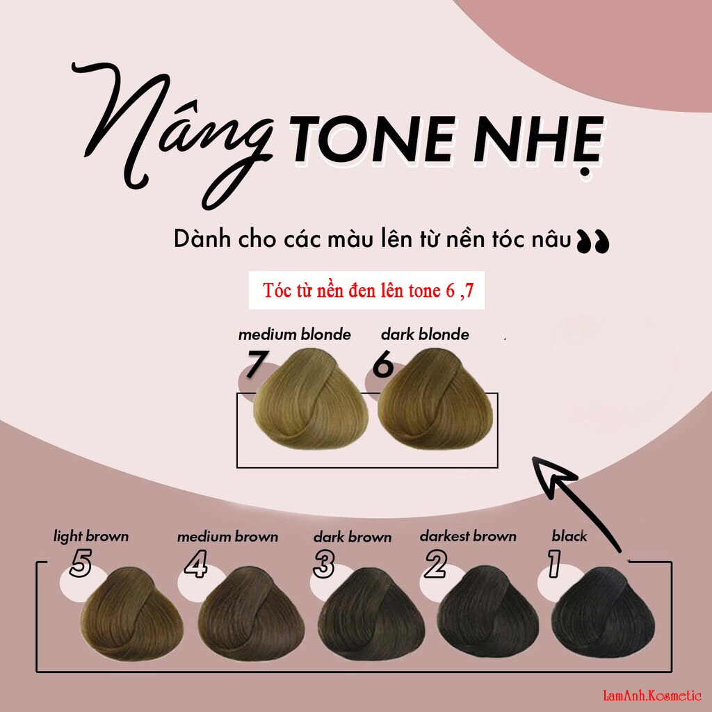 KEM TẨY NHẸ NÂNG TONE TÓC – thuốc nâng tone