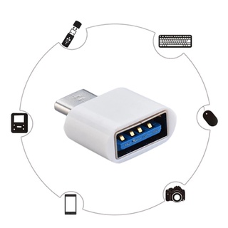 1 cặp đầu chuyển đổi Type C sang USB cho điện thoại di động và máy tính bảng