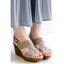 Dép sandal nữ đế xuồng KOSU 22962 dáng xăng đan đế cao 8cm siêu nhẹ made in Japan Kobe Nhật Bản