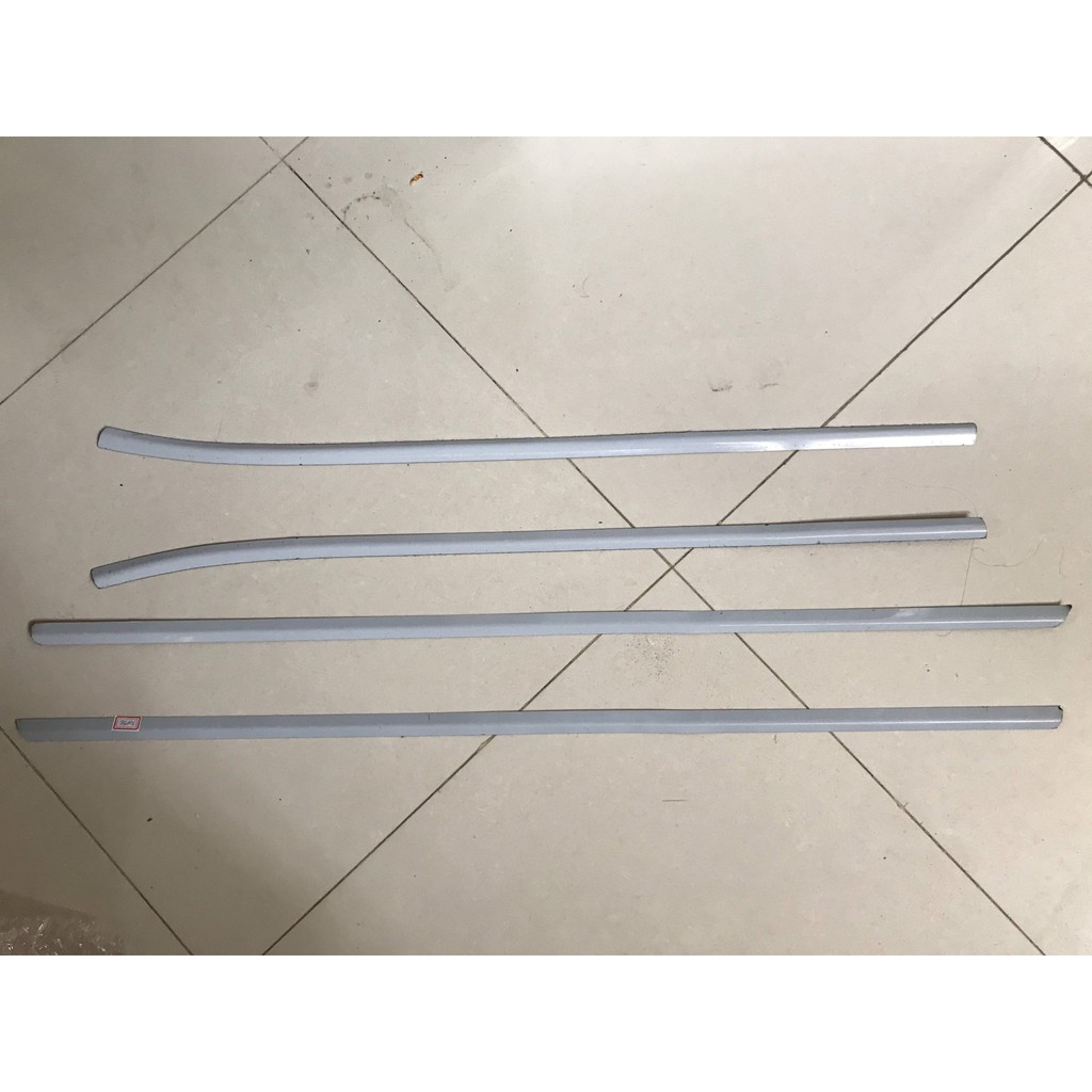 Nẹp viền chân kính, viền cong kính xe Kia Forte đời 2008- 2013 - Bản sedan- Hàng inox cao cấp