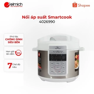 Nồi áp suất điện tử cao cấp 7 chức năng 5L Smartcook PCS-6990