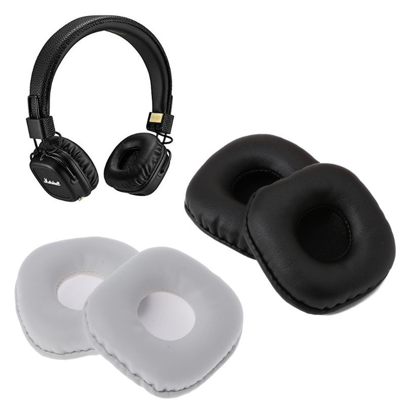 Miếng đệm tai nghe bằng da cho MARSHALL MAJOR I II Tai nghe nhét tai Miếng đệm xốp Đệm xốp có