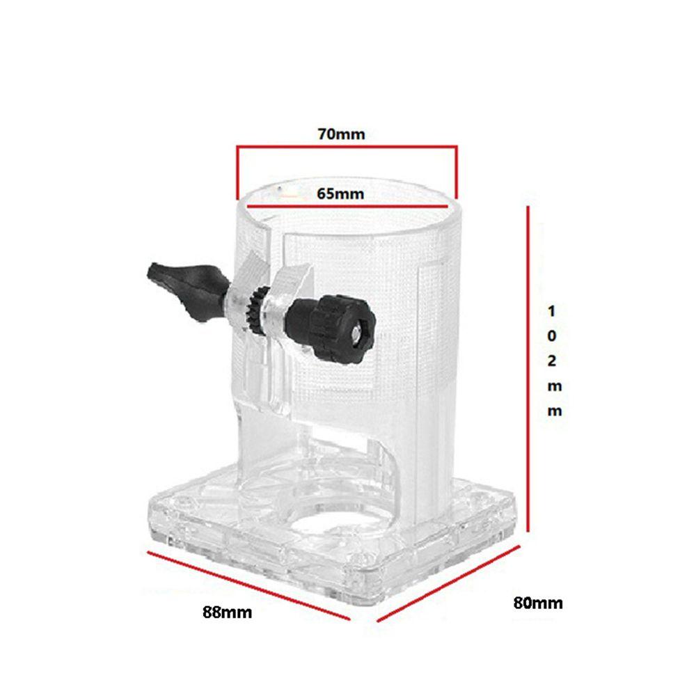 Máy cắt tỉa CATIYAHA Bảo vệ các bộ phận trong suốt Bộ định tuyến Đế công cụ điện Vỏ máy khắc