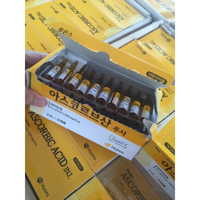 Serum Vitamin C Huons Hàn Quốc dạng ống ( hộp 50 ống )
