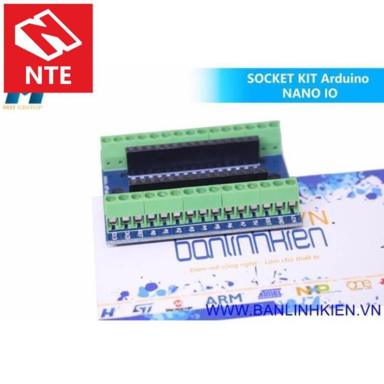 [NTE] SOCKET KIT Arduino NANO IO FULL | Shopee Việt Nam