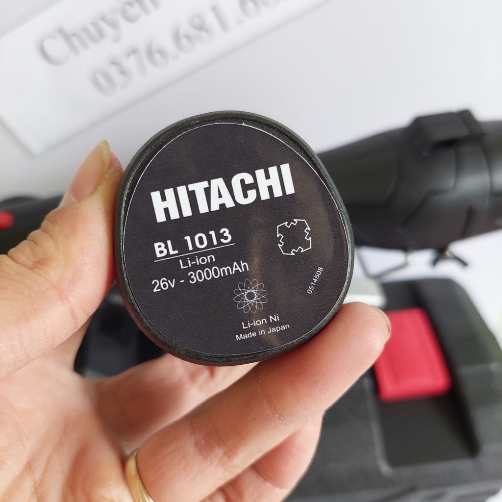 Máy Rung Ốp Lát Gạch Hitachi 26v - Rung 6 cấp