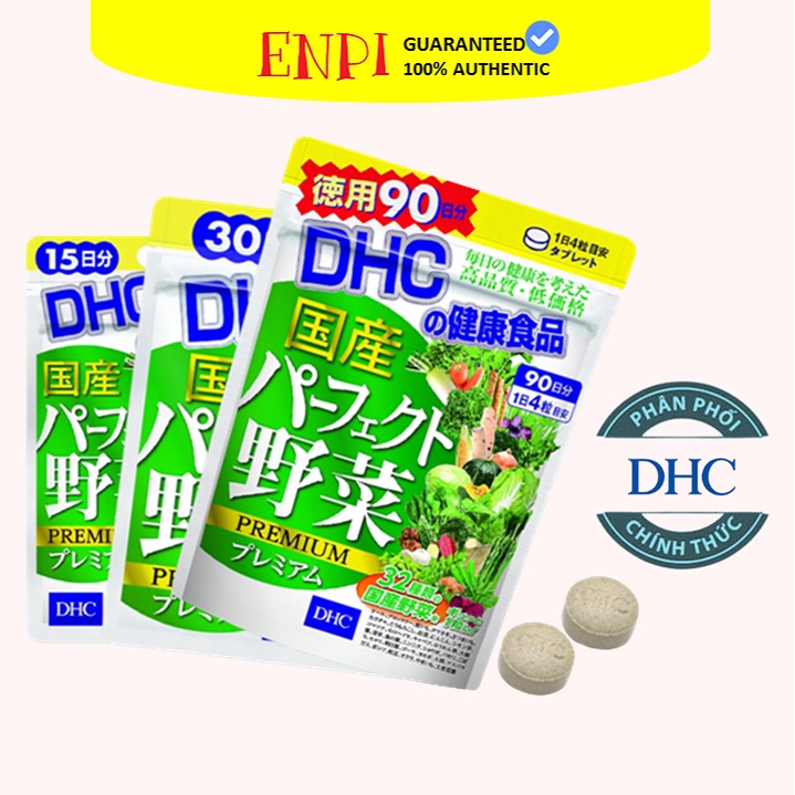 DHC Perfect Vegetable Premium Japanese Harvest có những thành phần nào chứa chất xơ?
