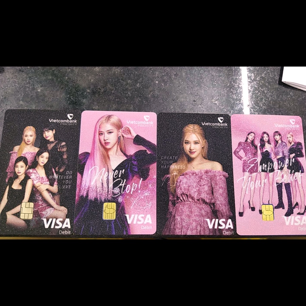 Miếng Dán Trang Trí BP BANK CARD - Decal Sticker Thẻ ATM (Thẻ Chung Cư, Thẻ Xe, Debit, Credit) NF2