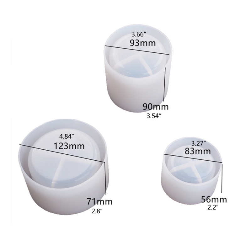 Khuôn silicon đúc làm chậu hoa/đồ trang trí làm thủ công DIY