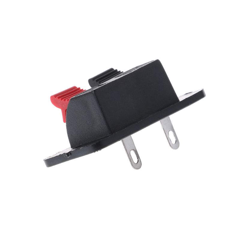 Trại 10 Chiếc Kẹp Lò Xo WP2-4 Stereo Loa Tấm Thiết Bị Đầu Cuối Dải Ban 2 Chiều Ràng Buộc