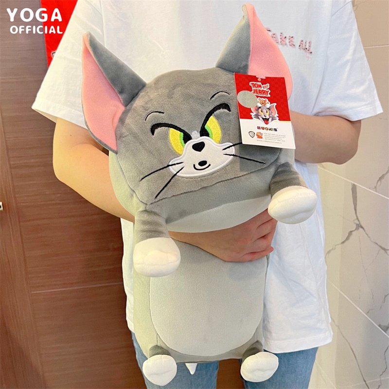 PS1 Tom Và Jerry Ngộ nghĩnh Sang Trọng Đồ Chơi Bowling Chân Trang Trí Búp Bê Nhồi Bông Quà Tặng Cho Trẻ Em Trang Trí Nhà Ném Gối Đệm SP1