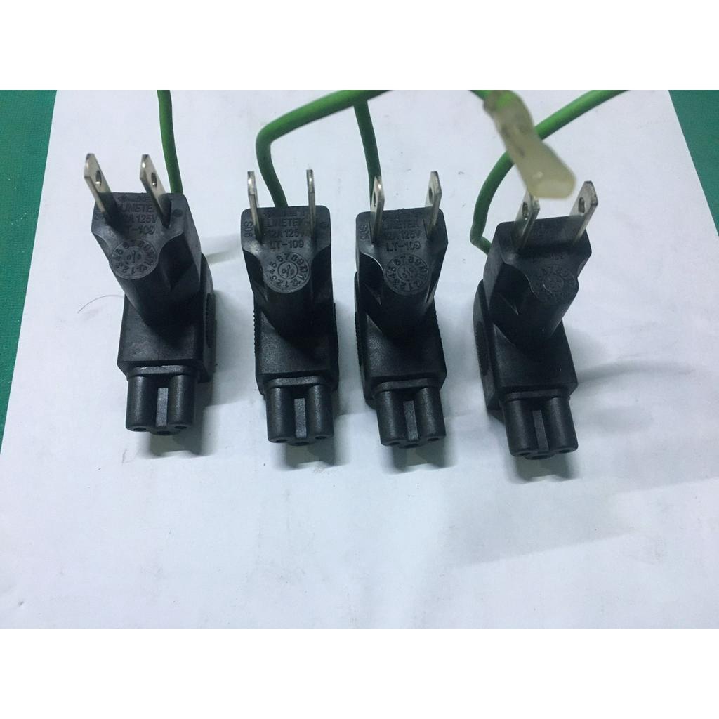Phích cắm chuyển đổi điện AC LINETEK = (Ổ cắm bông mai ) Phích cắm chuyển đổi nguồn Mickey Type 3P-2P