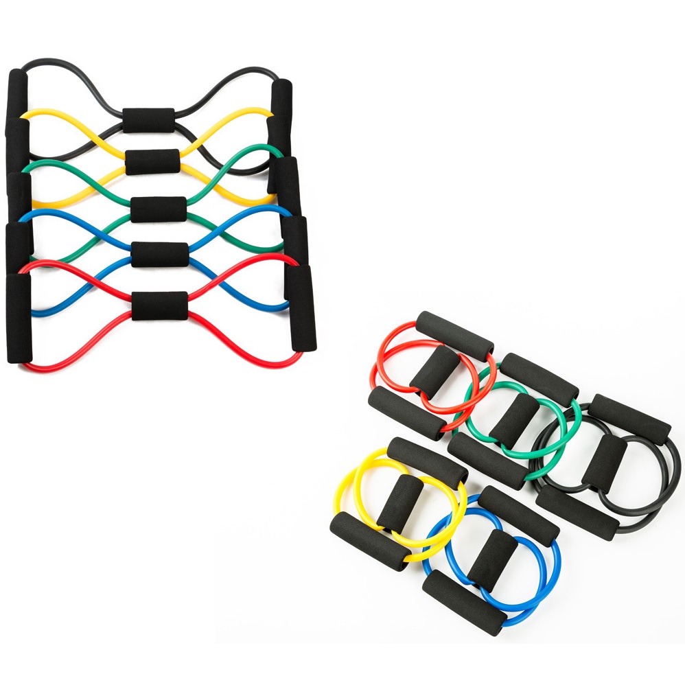 Dây tập cơ ngực YOGA silicon SPORTY YGT2 hình số 8 đàn hồi hỗ trợ các bài tập dãn cơ, tập thể hình