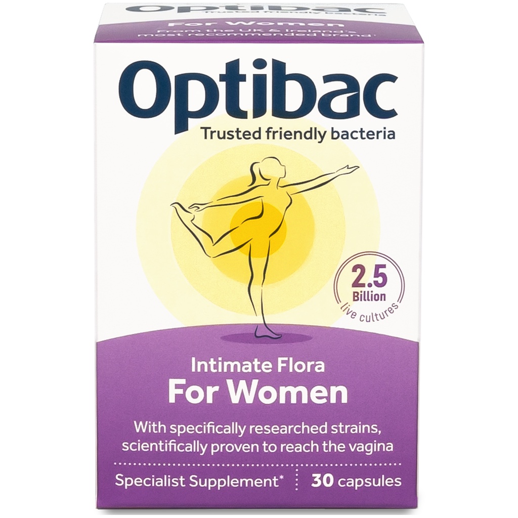 Men vi sinh Optibac Probiotics For Women ngăn ngừa viêm phụ khoa và nhiễm trùng đường tiết niệu