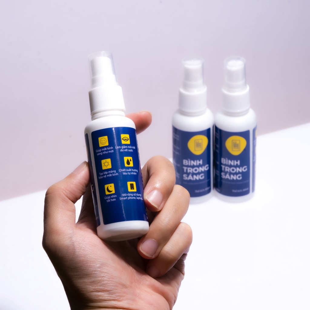 Ảnh Nước xịt rửa mắt kính LILYEYEWEAR chuyên dụng 60ml 3