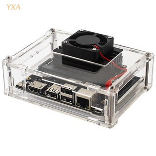 1 Vỏ Acrylic Trong Suốt Kèm Quạt Làm Mát Cho Jetson Nano A02 Version