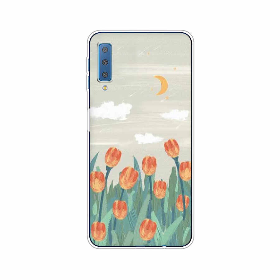 Ốp Điện Thoại TPU Dẻo In Họa Tiết Độc Đáo Thời Trang Cho Samsung Galaxy a7 2015 a7 2016 a7 2017 a7 2018