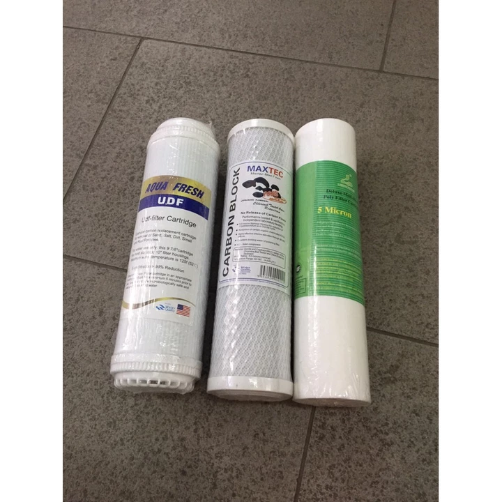 Bộ ba lõi lọc nước 1,2,3 cao cấp dùng cho máy lọc nước RO- MSCLV