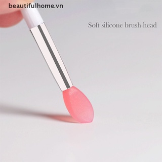 Bộ 3 Cọ Silicone Đắp Mặt Nạ Môi Kèm Vỏ Hút Chống Bụi
