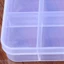 NAMA 10 Lưới Hộp Bảo Quản Nhựa Ngăn Đơn Kích Thước Có Thể Điều Chỉnh Trang Sức Tổ Chức