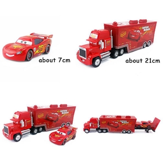Mô Hình Xe Tải McQueen Jackson Storm Mack Uncle Disney Tỉ Lệ 1:55