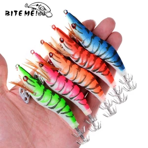 1 Mồi Câu Cá Giả Hình Con Tôm 3D Phát Quang
