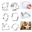 Cc 7 Miếng Thép Không Gỉ 3D Ramadan Series Bánh Kẹo Bánh Quy Cắt Bánh Quy Khuôn DIY Nướng Bánh Ngọt Dụng Cụ