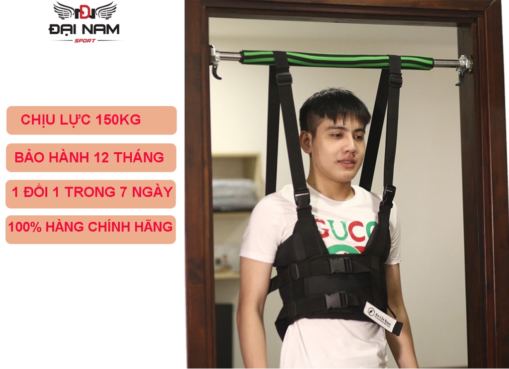 Mô tả Đai Treo Kéo Giãn Cột Sống,Hỗ Trợ Chất Thương Lưng Chính Hãng Đại Nam Sport Thế Hệ Mới - 4