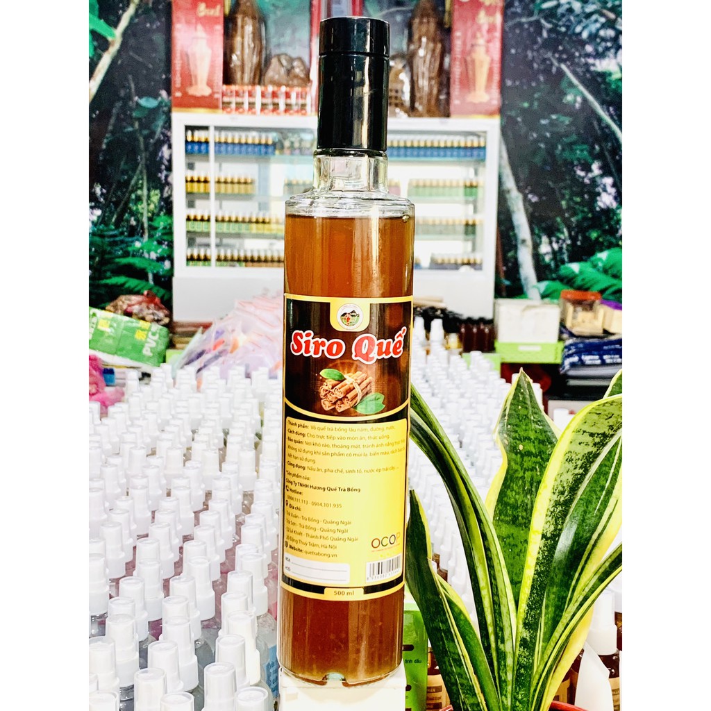 Ảnh Siro Quế 500ml - Hương Quế Trà Bồng 4