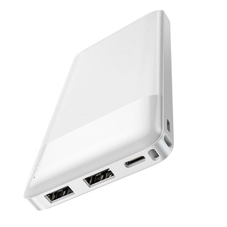 Sạc Dự Phòng Hoco J72 Easy travel 10000mAh 2 cổng Input/Output max 2A (Đen)