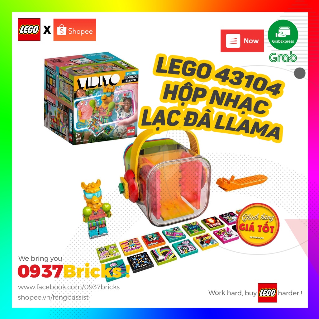 [CÓ SẴN] LEGO VIDIYO BEATBOX 43102 43103 43104 43105 43106 43107 43108 ...