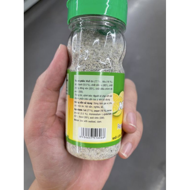 Muối tiêu chanh Cholimex hũ pet 90g | Shopee Việt Nam