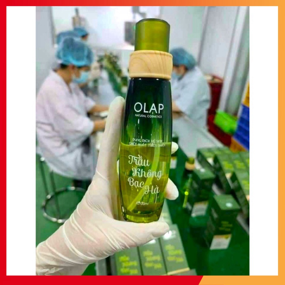 [Chính Hãng] Dung Dịch Vệ Sinh Trầu Không Bạc Hà Olap 120ml - 1 Chai