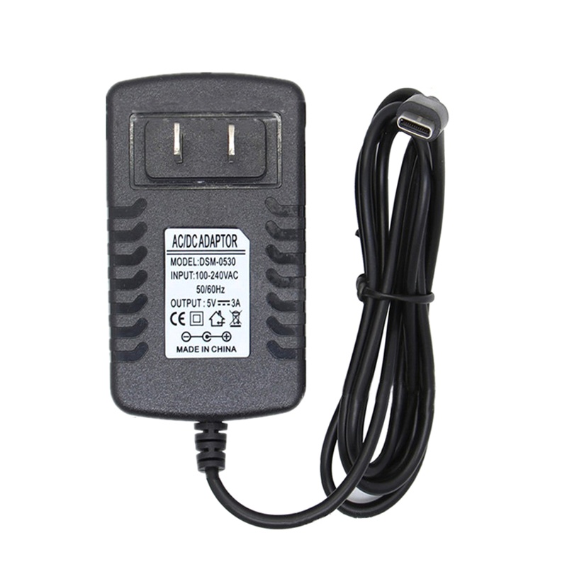 Bộ sạc 5V 3A 3000mA USB Type-C dành cho Raspberry Pi 4 Us / Eu