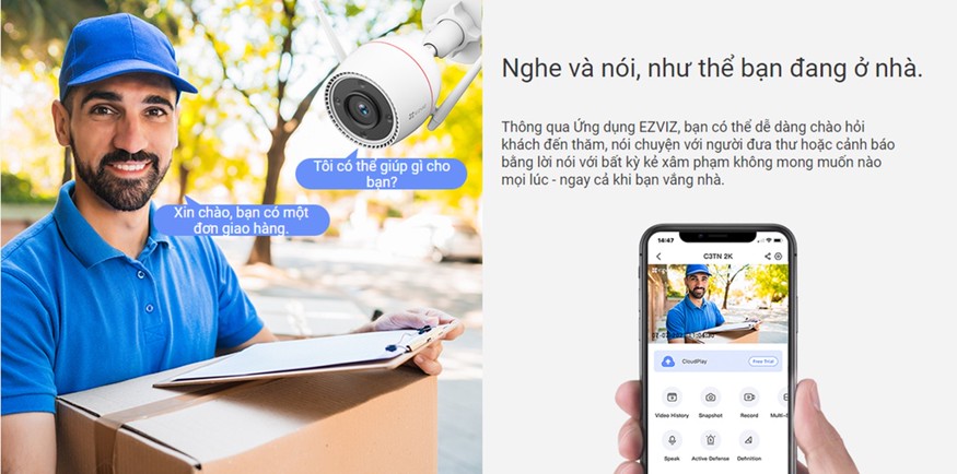 EZVIZ H3C/C3TN 3MP 2K - Tính năng 7