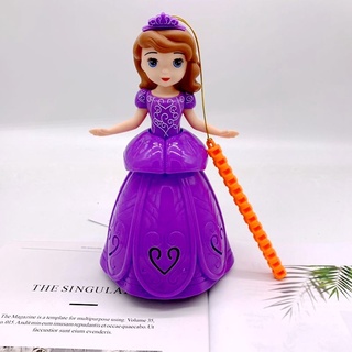 Lồng đèn sophia công chúa váy tím cho bé gái vui trung thu