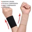 BORAGETE Quấn Cổ Tay Chạy Tập Gym Bóng Rổ Hỗ Trợ Cổ Tay Bảo Vệ Nẹp Cổ Tay Co Giãn Thể Thao Ngoài Trời Dây Đeo Tay