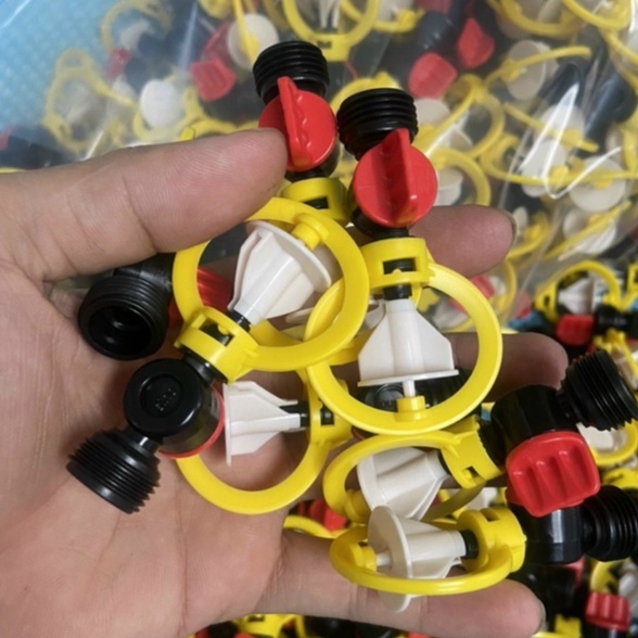 Béc tưới phun mưa bán kính lớn SD504 , 502-nối 6mm hoặc 21 PVC, nối 6mm