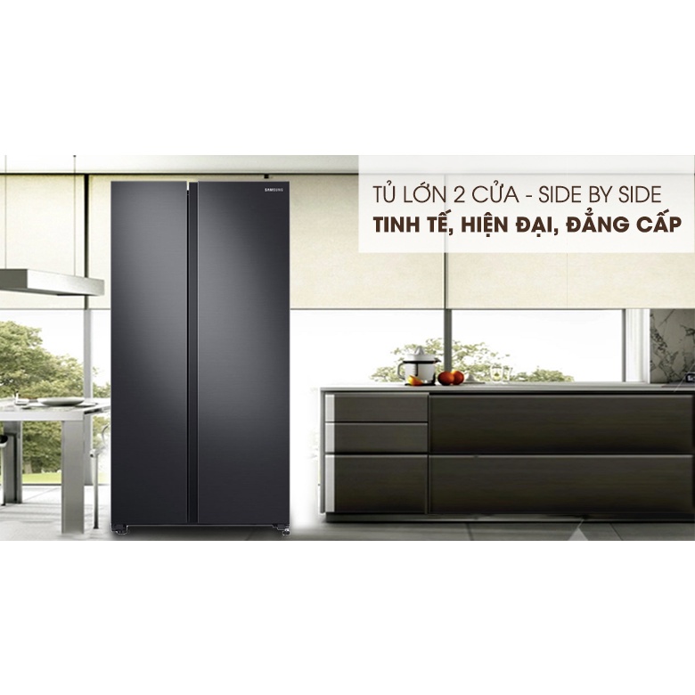 Tủ lạnh Samsung Inverter 655 lít RS62R5001B4/SV - Điện Máy Duy HCM | Shopee Việt Nam