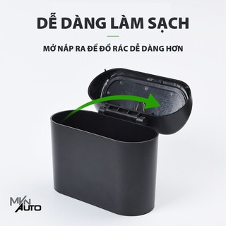 Thùng Rác Mini Để Trên Ô Tô – Thùng Rác Treo Trên Xe – Hộp Đựng Đồ Chuyên Dụng – Mvn Auto
