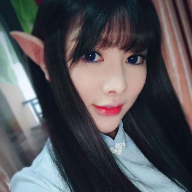 1 Cặp Tai Yêu Tinh Hoá Trang halloween