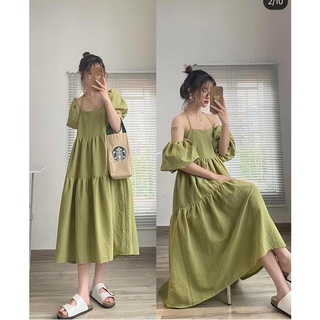 váy maxi 2 dây bigsize giá tốt Tháng 5, 2024 | Mua ngay | Shopee ...