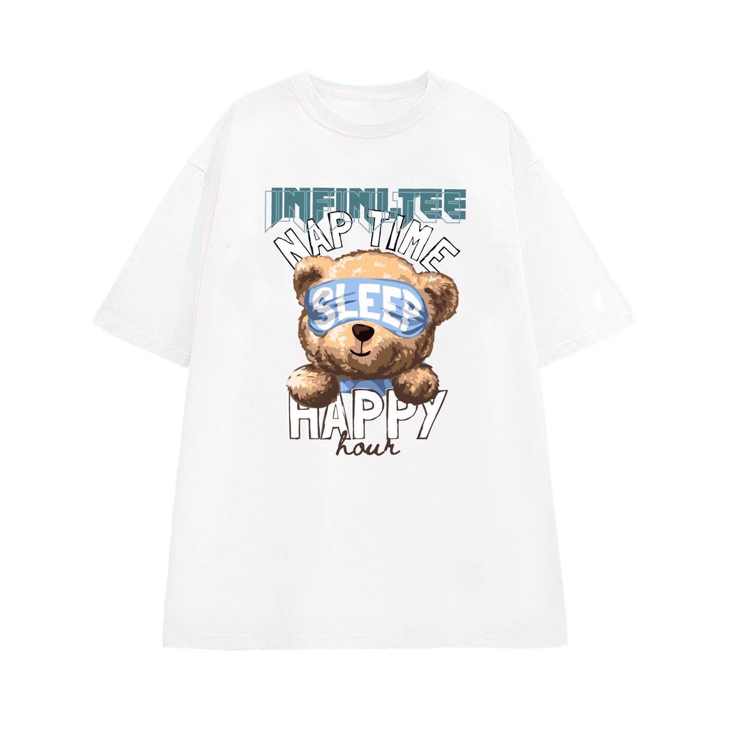 Áo thun INFINITEE Fni0286, Thun 100% Cotton - form rộng Unisex.