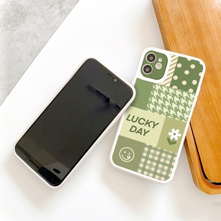 Ốp iphone - Ốp lưng iphone cạnh vuông viền camera Lucky day autumn dành cho ip 6 đến 16promax - ng066