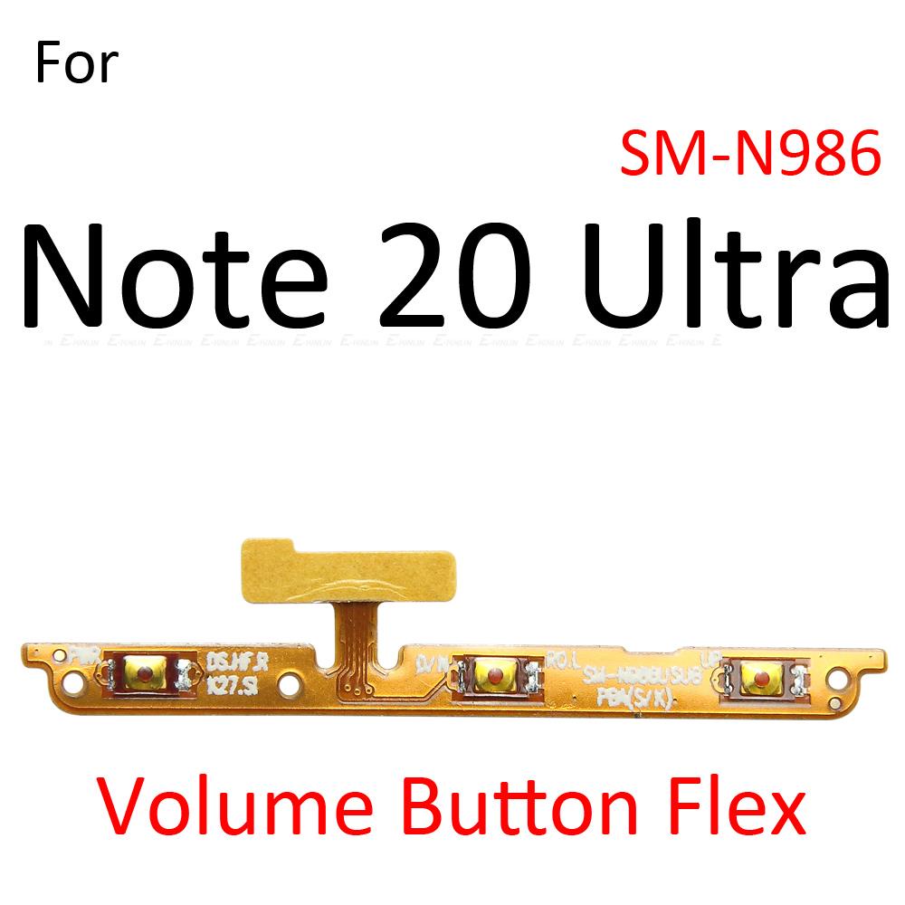 Mạch Nút Âm Lượng Thay Thế Cho Điện Thoại Samsung Galaxy Note 10 Plus Lite 20 Ultra 4G 5G