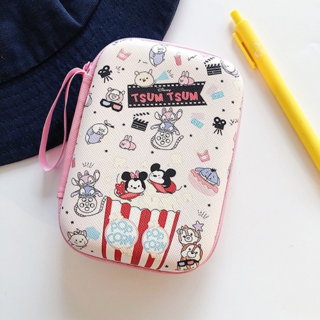 Ví đa năng Mini Hand Carry Túi Zipper Túi đựng tiền xu Chìa khóa dễ thương Mickey Minnie